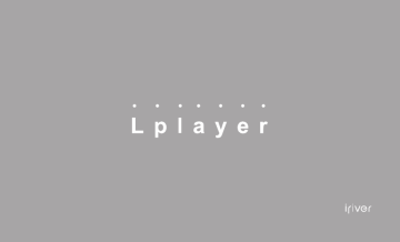 iRiver Lplayer User manual | Manualzz