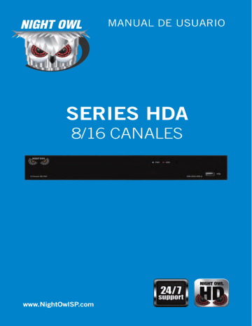 Night owl hot sale hda10 series