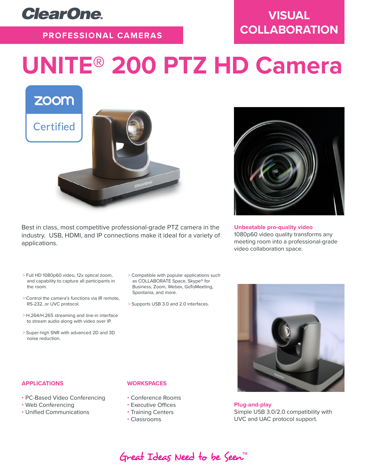 unite 200 camera