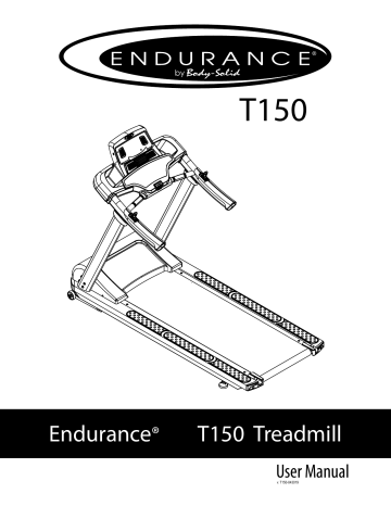 Body-Solid T150 Endurance Commercial Treadmill User Manual | Manualzz