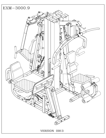 Exm3000lps gym system hot sale