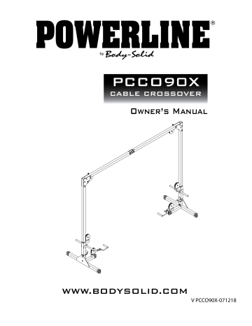 Powerline pcco90x cable crossover machine hot sale