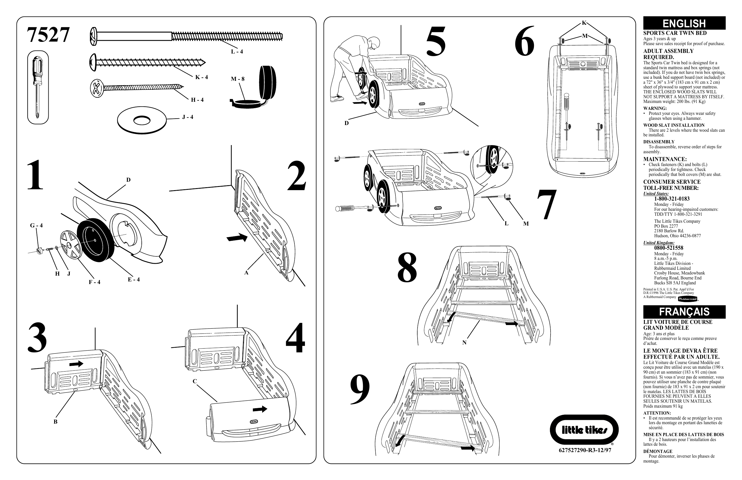 little tikes car assembly