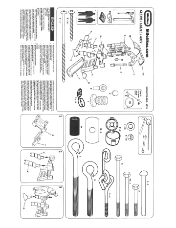 little tikes clubhouse swing set manual