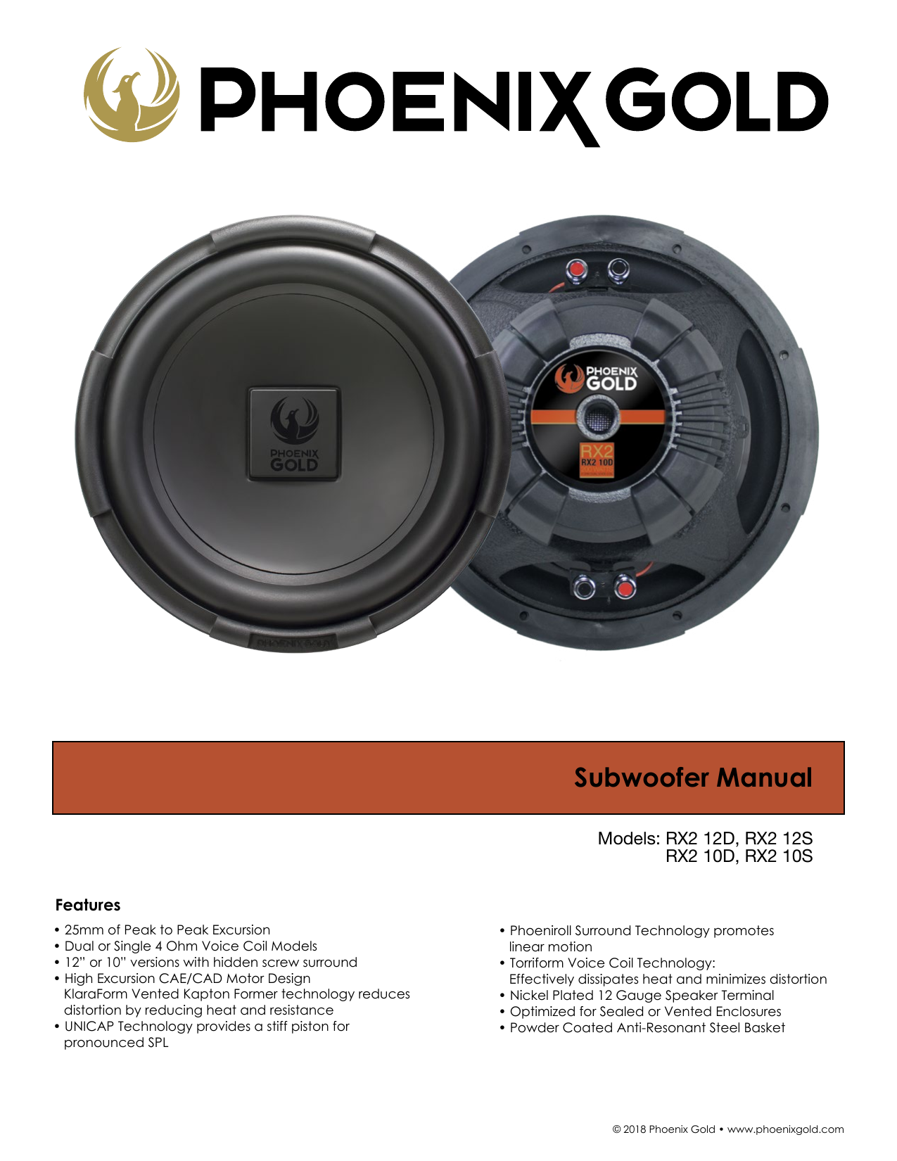 Subwoofer Car Subwoofers 10" Subwoofer 4 Ohm 200 Watt for Home Theater