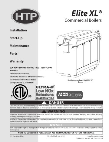 HTP 7450P-211 Elite Boiler Wall Mount Hanging Bracket Kit 2 Short 2 Long New 