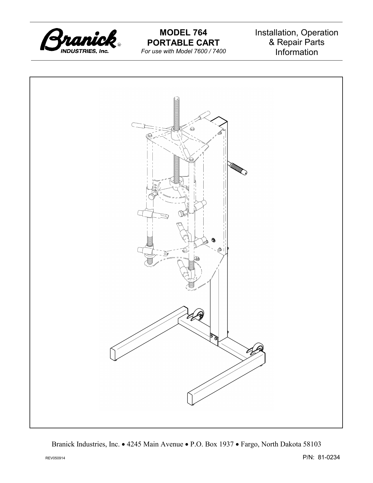 Branick 7600 Parts Breakdown edu.svet.gob.gt