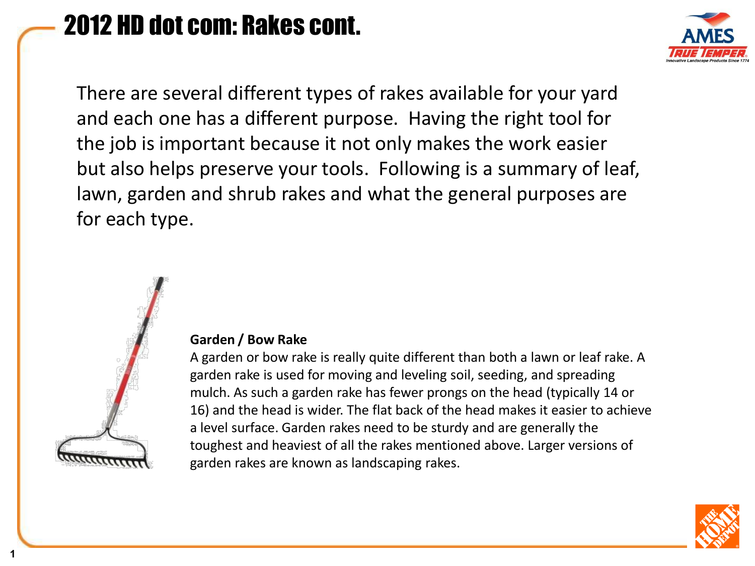 What is the use deals of rake