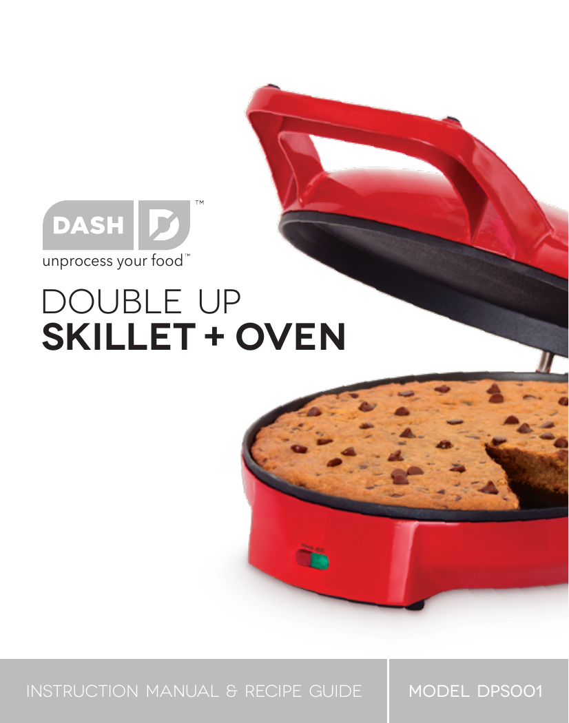 Rise By Dash 12 In. Double Up Electric Skillet