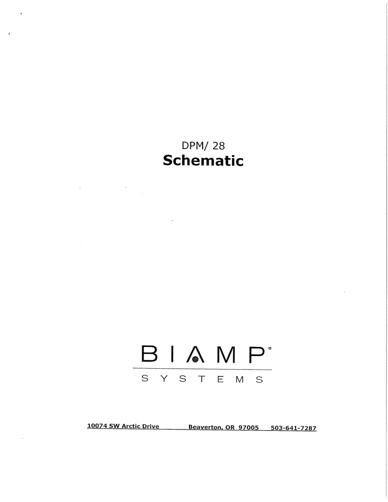 Biamp Dpm 28 User Manual Manualzz