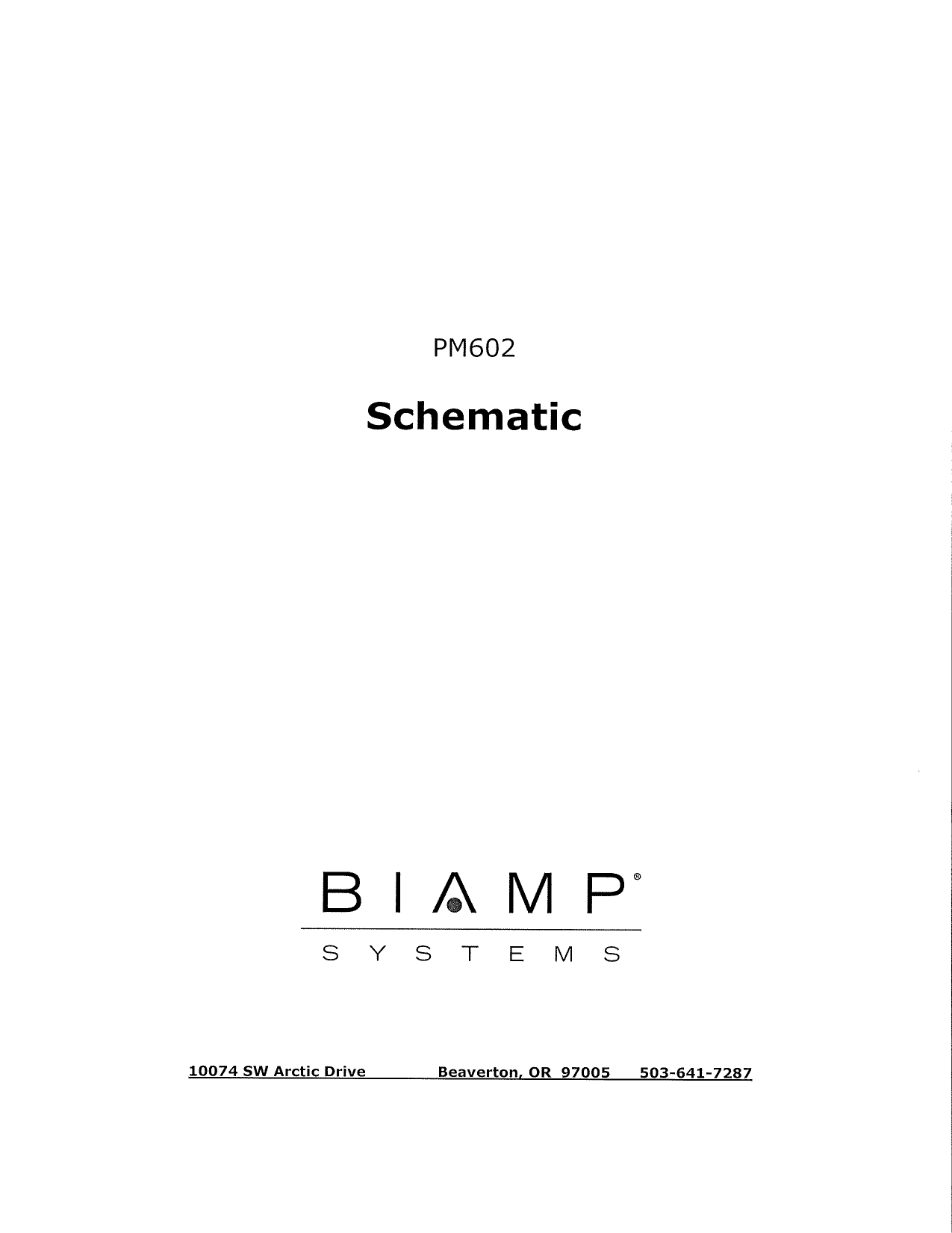 Biamp Pm602 Manual Manualzz