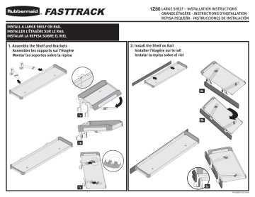 FastTrack Garage 31.5 in. W x 9.5 in. D Large Metal Shelf