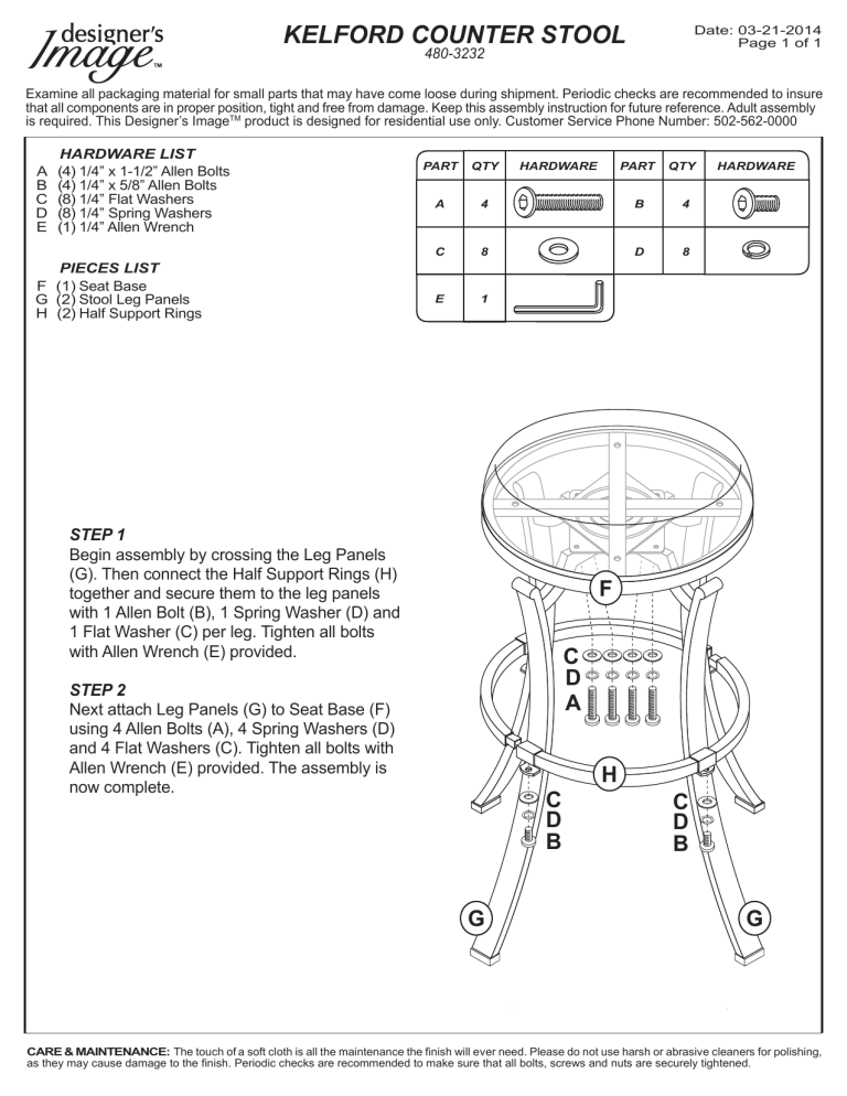 Hillsdale Furniture 44 0 44 6 Installation Guide Manualzz