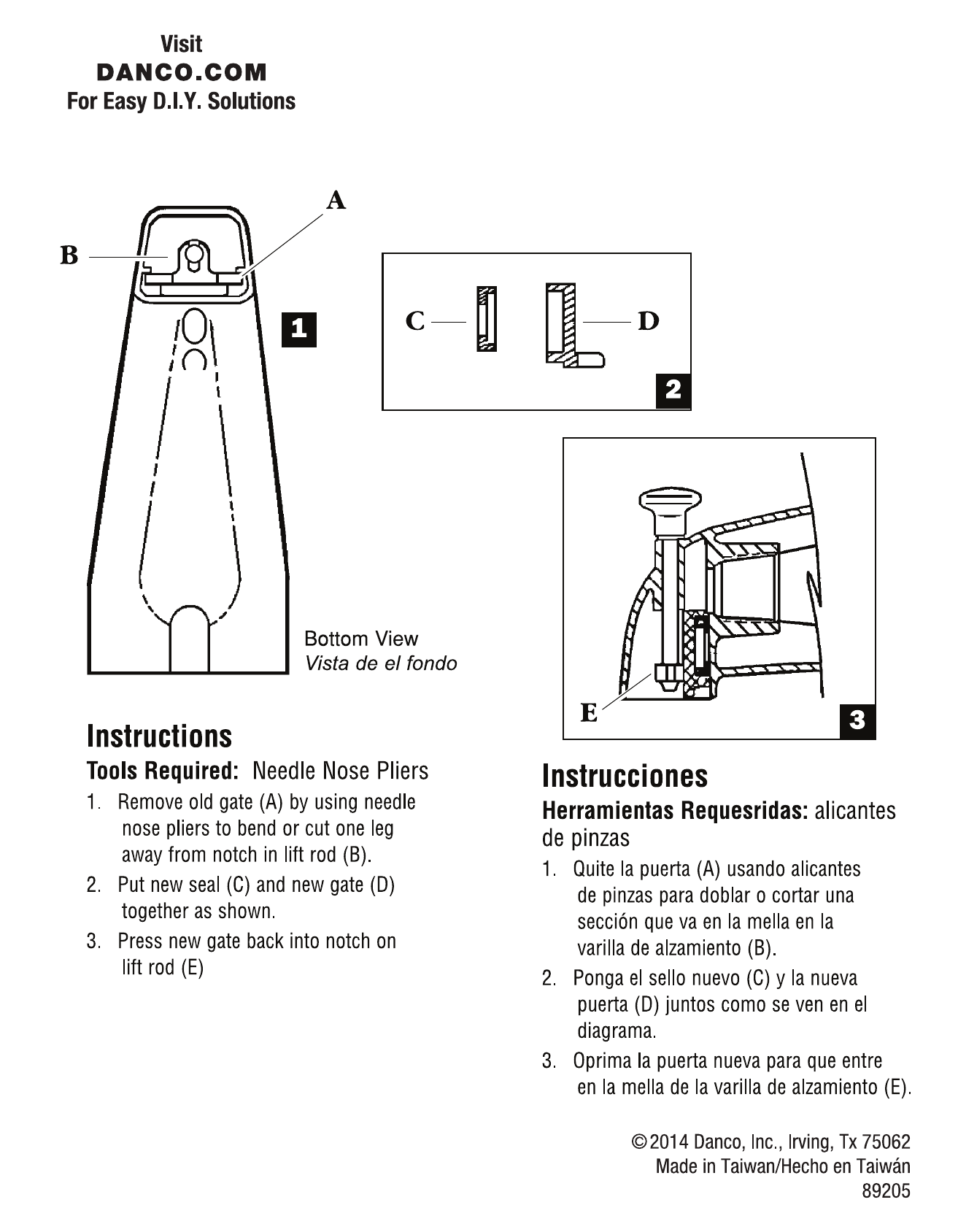 DANCO 89205 Installation guide Manualzz