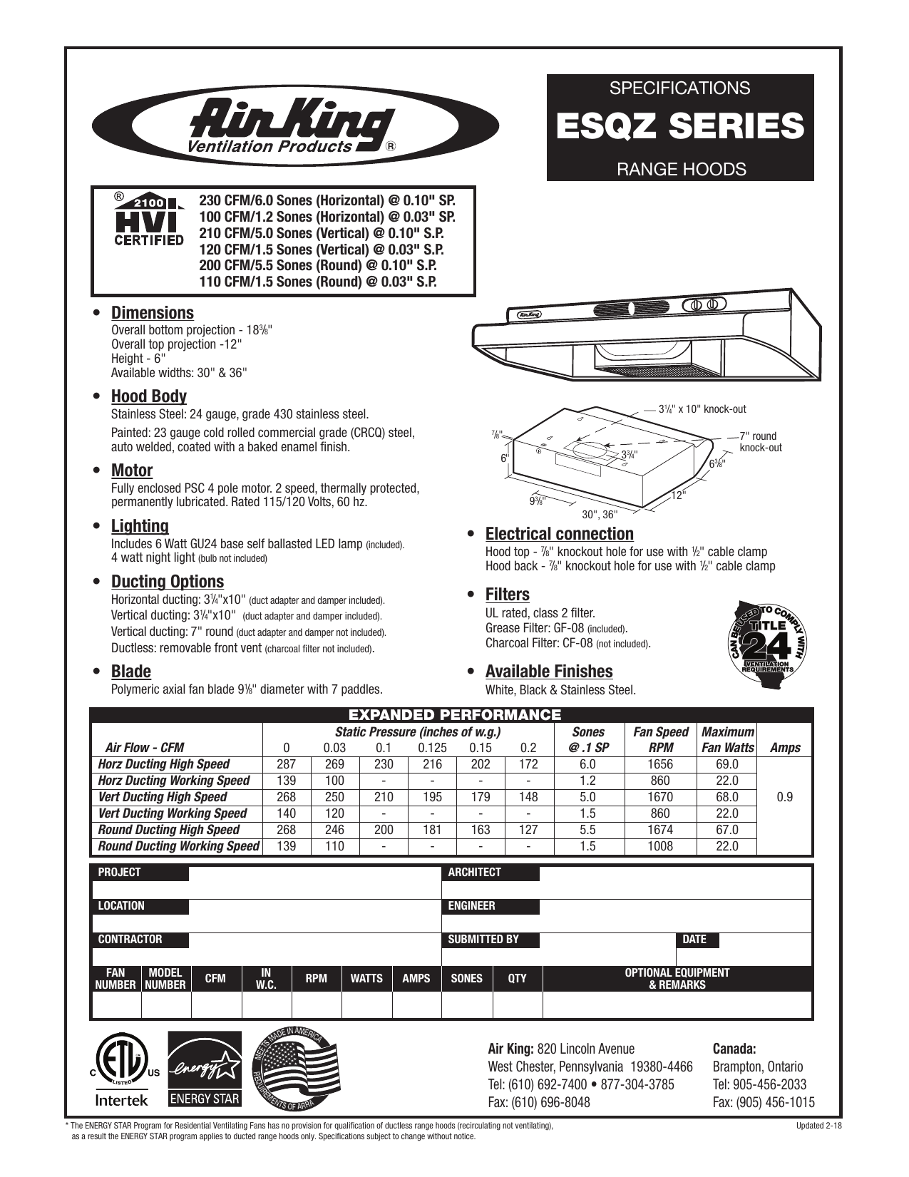 air king av1303