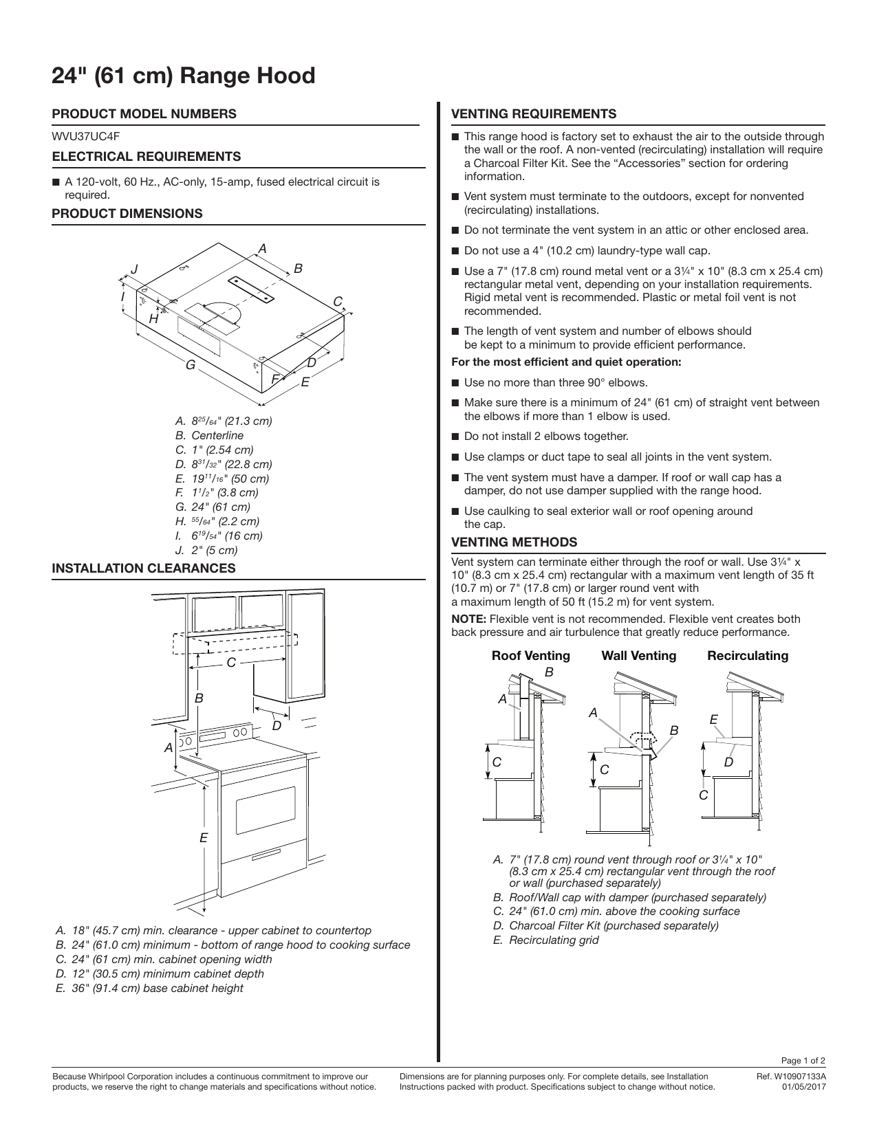 Whirlpool Wvu37uc4fs User Manual Manualzz