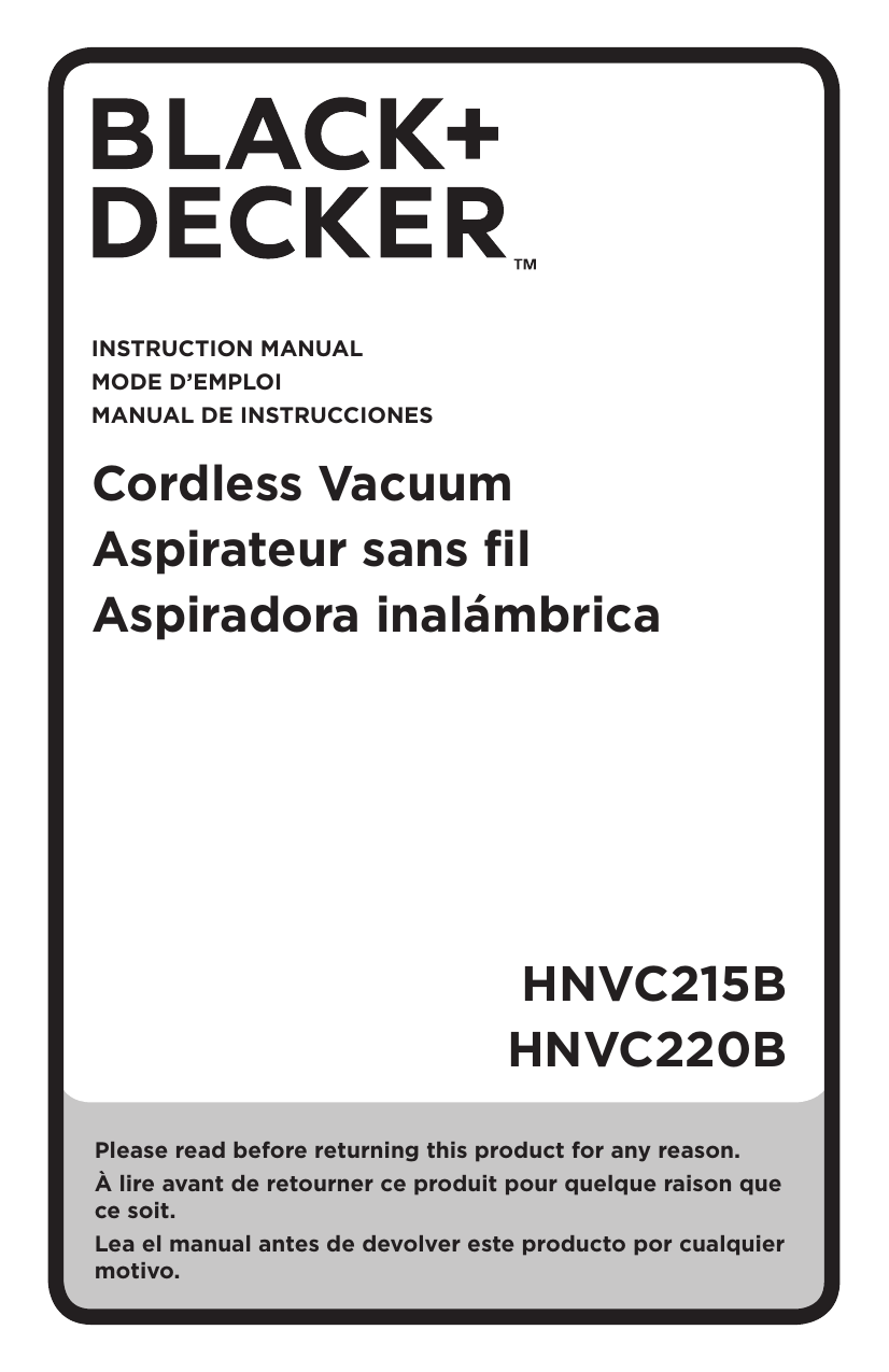 BLACK+DECKER cordless Compact Lithium Handheld Vacuum -Gray HNVC220BCZ01