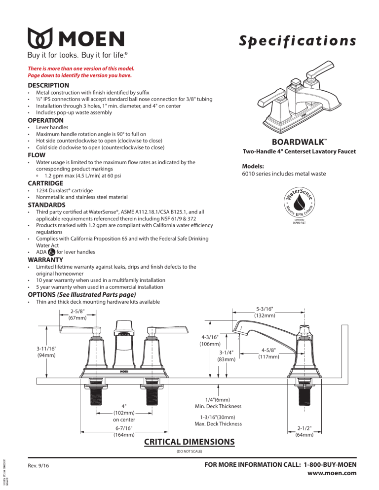 moen 6010