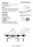 Dyconn Faucet WS3H11-BN Brushed Nickel 2-handle Widespread Bathroom Sink Faucet Installation Guide