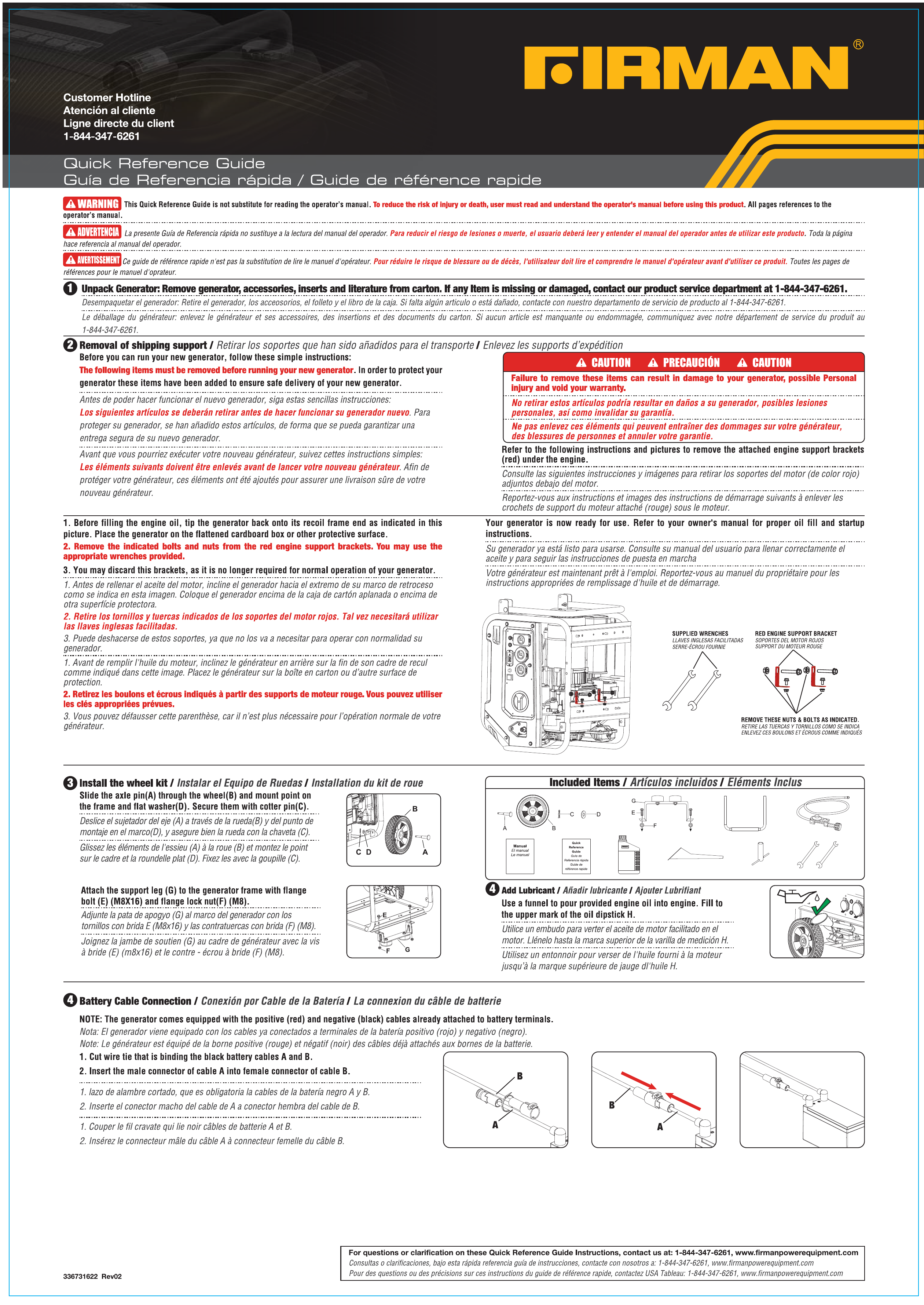 Firman H03651 Installation guide | Manualzz