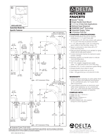 delta kessler faucet installation