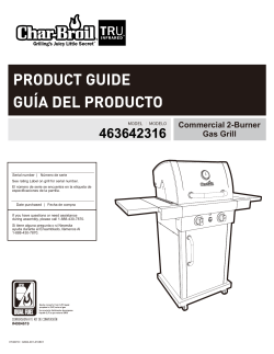 Char Broil 463642316 Product Manual manualzz