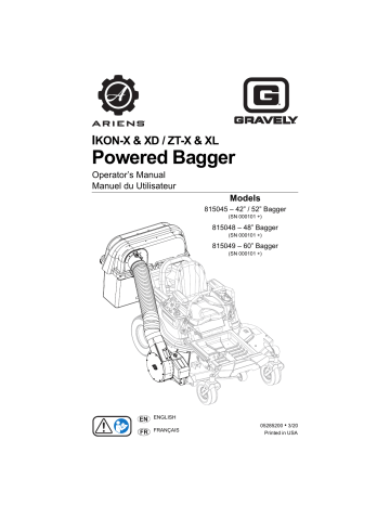 Ariens 81504900, 81504500 User guide | Manualzz