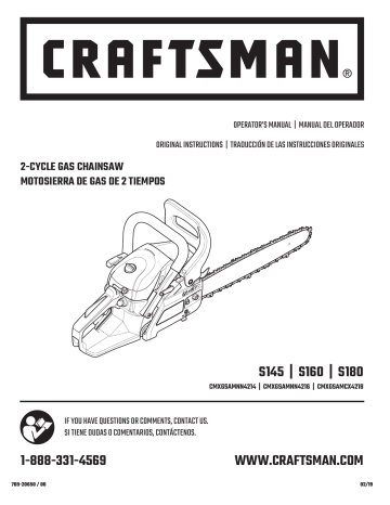 Craftsman CMXGSAMNN4216, CMXGSAMNN4214, 41CY4218793 Owner's manual