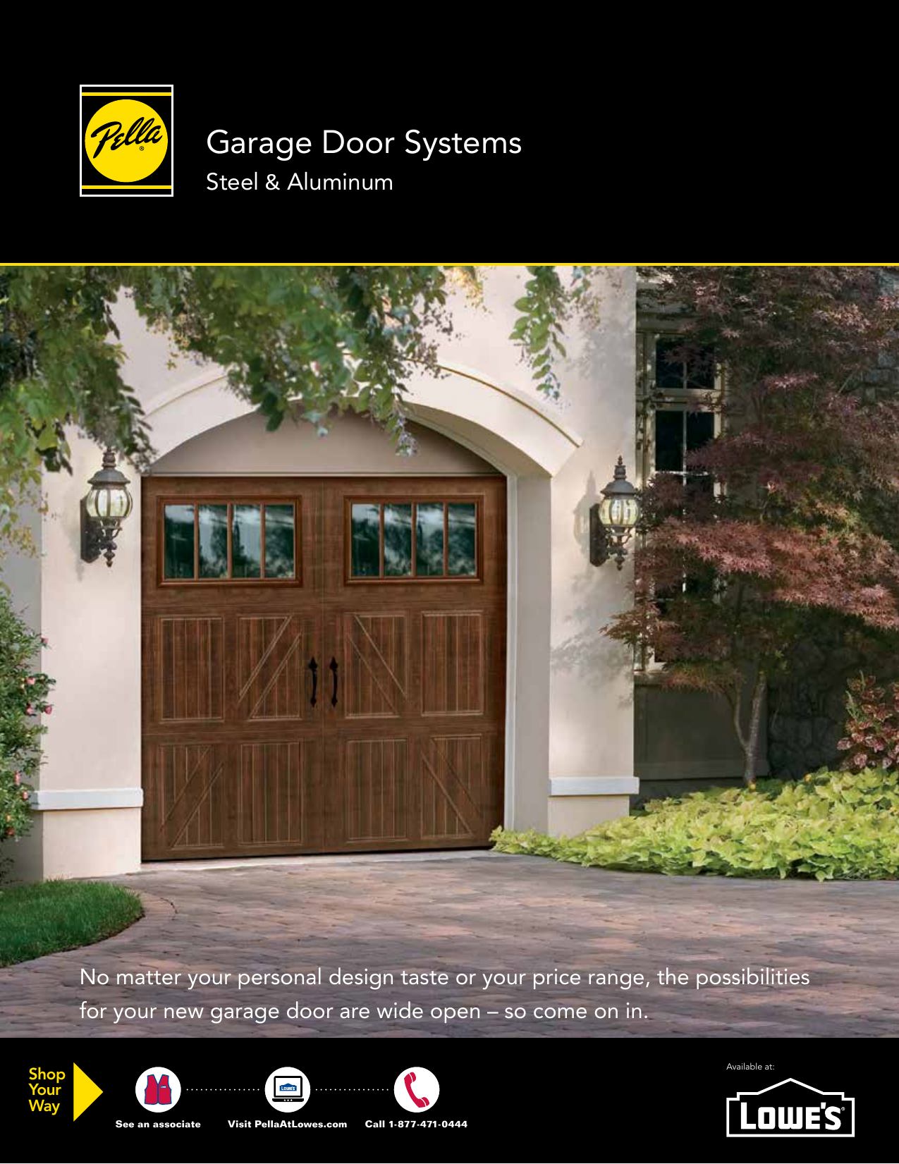 38 Simple Pella ventura garage door lowes for Simple Design