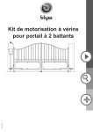 Kit Motorisation Blyss 582852 : Manuel PDF + AI