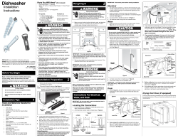 Frigidaire FFID2426TS - Installation Instructions, Installation guide
