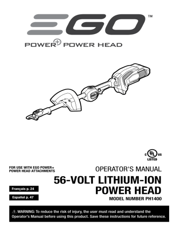 EGO MHT2001 User manual | Manualzz