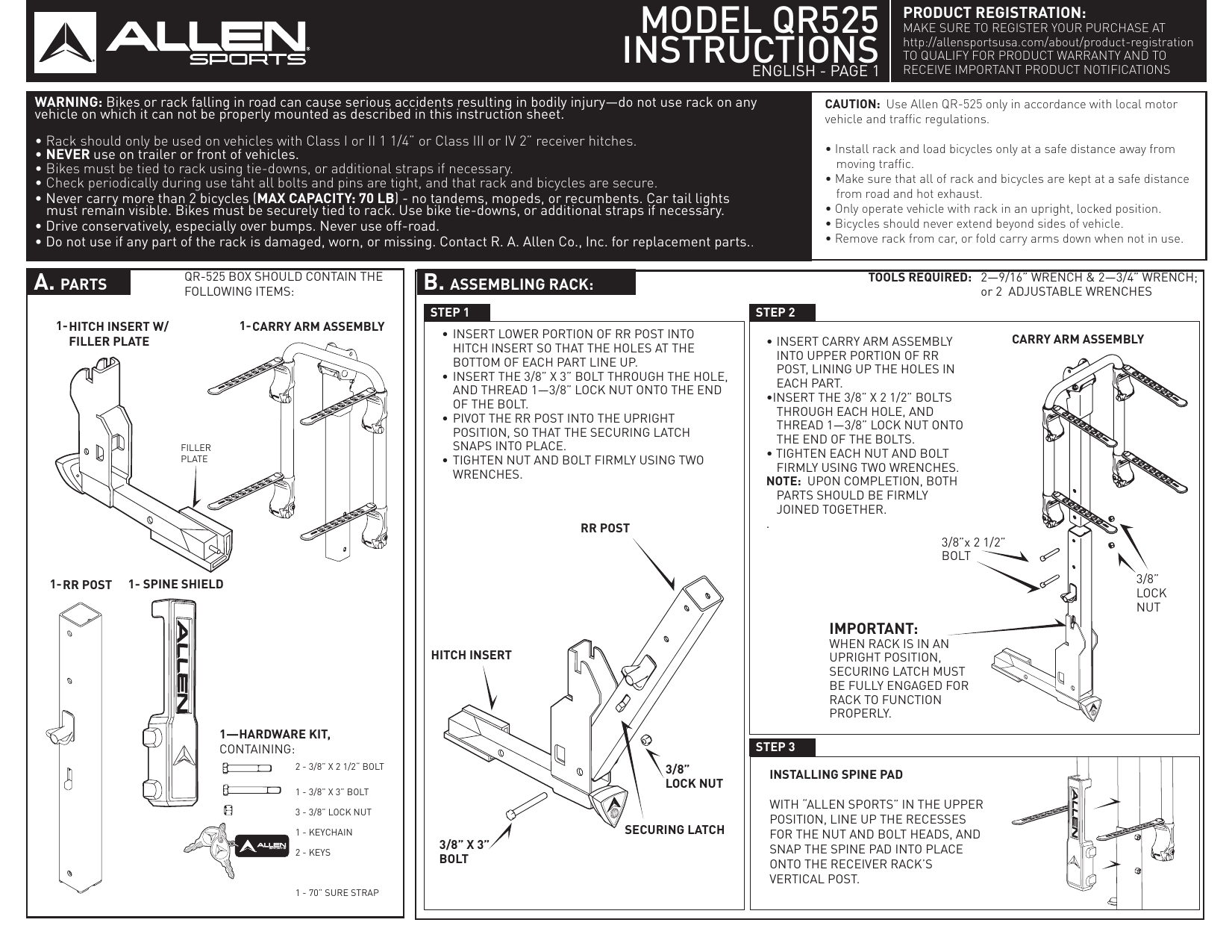 allen qr555