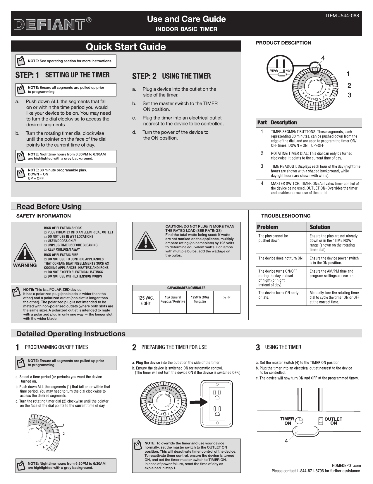 Defiant 26378 User manual | Manualzz