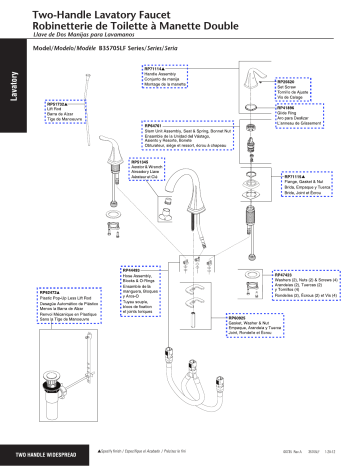 Delta Hose Assembly Repair Kit Information produit | Manualzz