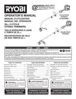 ryobi ry252cs attachments