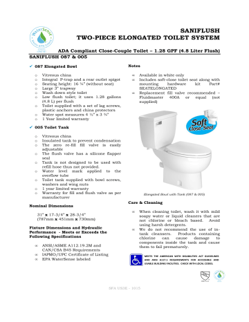 saniflo toilet installation diagram