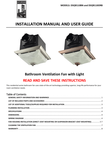 Lift Bridge Kitchen Bath Dsqr110orb Decorative Oil Rubbed Bronze 110 Cfm Ceiling Fan With - How To Install Bathroom Fan Light Kitchen Lift Bridge Kitchen Bath Dsqr110orb Decorative Oil Rubbed Bronze 110 Cfm Ceiling Fan With - How To Install Bathroom Fan Light Kitchen