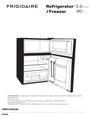 Frigidaire Efr840 Blackcom Efr840 Red Com Manual Manualzz