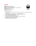 Accent Builders Hardware DS-3003SS Stainless Steel Floor Mount Domed Bumper Door Stop Installation Guide