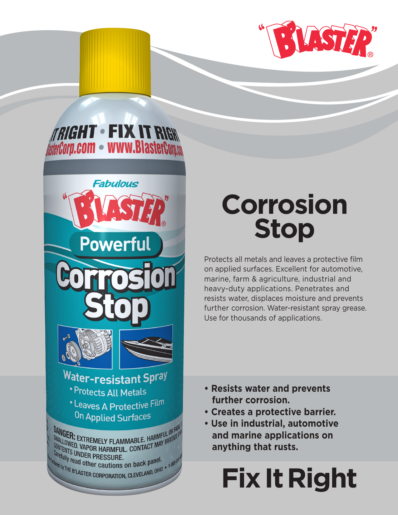 blaster corrosion stop