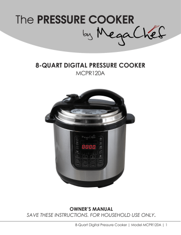 POWER COOKER PC-WAL1 OWNER'S MANUAL Pdf Download  Cooker, Power pressure  cooker, Digital pressure cooker