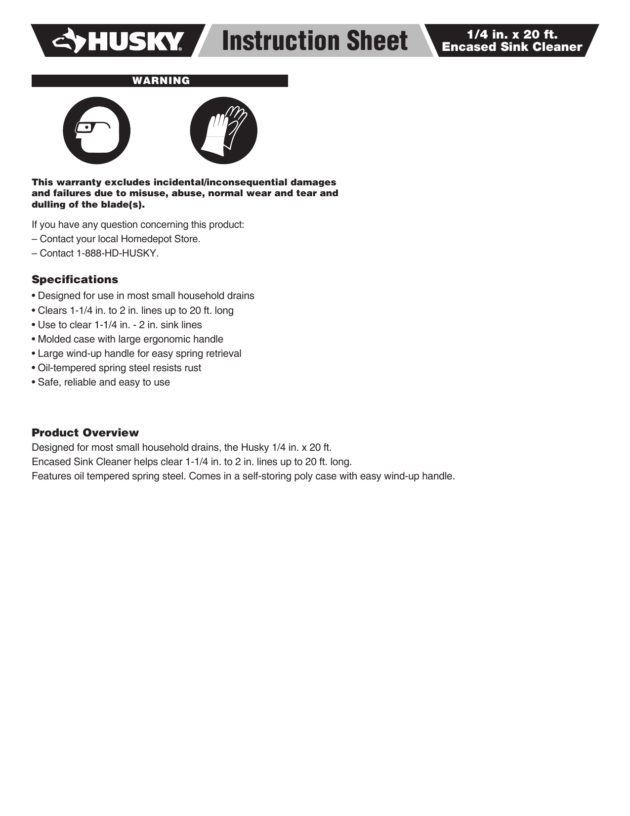 How To Use Husky Drain Auger With Handle Best Drain Photos