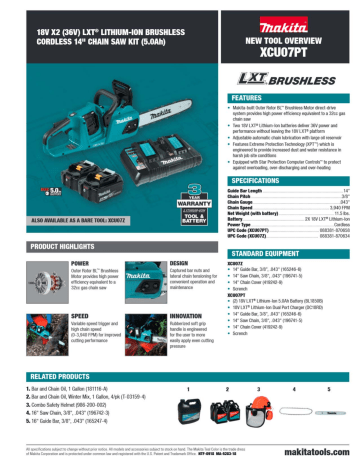 Makita xcu07z online