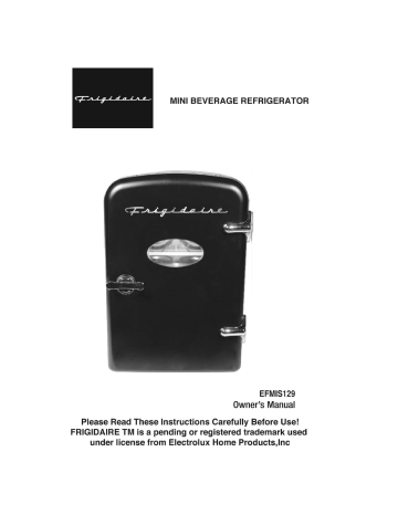 Mini Retro Mini Fridge 