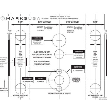 Marks USA Brass Entry Knob Instructions | Manualzz