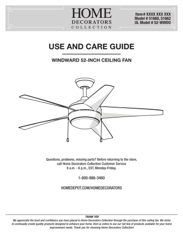 Home Decorators Collection 51660 Windward Iv 52 In Integrated Led Indoor Outdoor Oil Rubbed Bronze Ceiling - Home Decorators Collection Light Kit Home Decorators Collection 51660 Windward Iv 52 In Integrated Led Indoor Outdoor Oil Rubbed Bronze Ceiling - Home Decorators Collection Light Kit