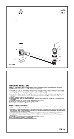 Everbilt Grid 1-1/2 in. 20-Gauge Brass Freestanding Bath Waste and ...