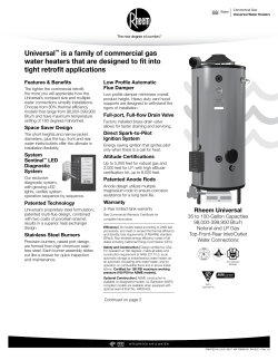 Rheem G65-360A-1 - Manual, Specification | manualzz.com
