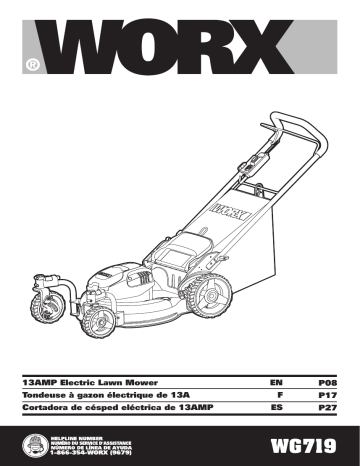 Worx WG719 Manual Manualzz